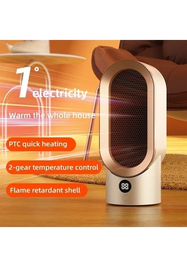 Jialan Jl Taşınabilir Isıtıcı Elektrikli Fan Isıtıcı Mini Isıtıcı Ty