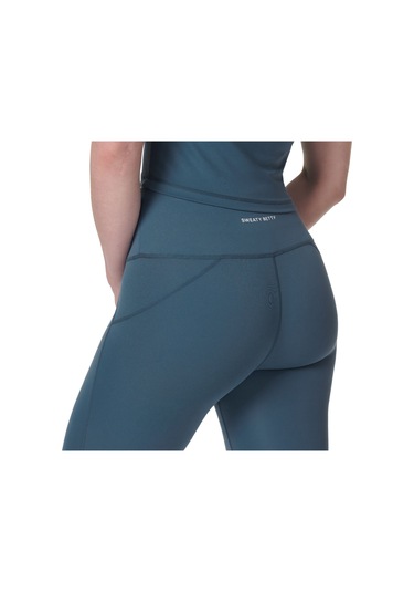 Sweaty Betty Sweaty Betty All Day Active Leggings Kadın Siyah Fitness Tayt 5133 Mavi