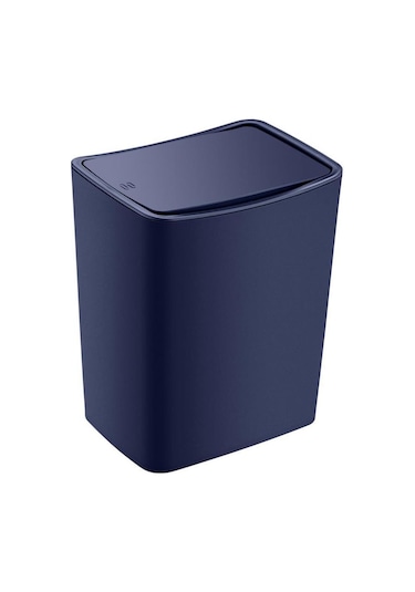 Turan Plastik Touch Çöp Kutusu 4 lt. Lacivert