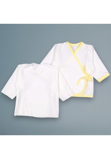 Minituffy Penye 2 Li İç Dış Zıbın Takım Sarı Baskılı