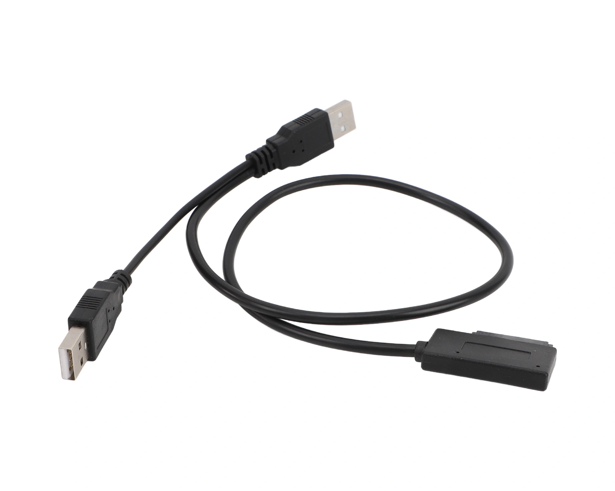 Vkemall Usb 2.0'dan 7+6 13pin Slimline Sata'ya Adaptör Kablosu - Dizüstü Bilgisayar Cd/dvd Rom Sürücüleri İçin, 480mbps Veri Transferi, Plug & Play