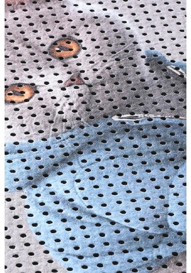 Kedi Kumu Paspası Kedi Tuvaleti Paspası Dijital Baskılı