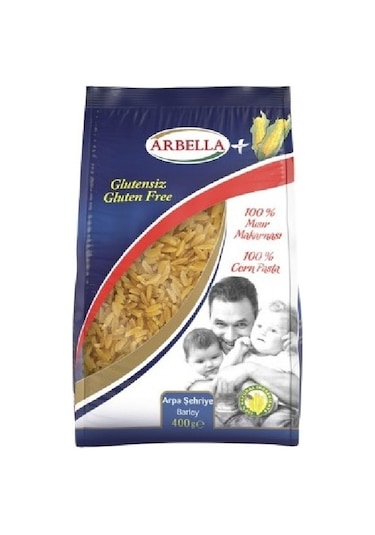 Arbella Plus Glutensiz Arpa Şehriye 6 x 400 G