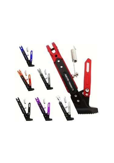 Dashanshop Motosiklet Aksesuarları Ultra Güçlü Blue Stepne Destek Dayanıklı Park Desteği