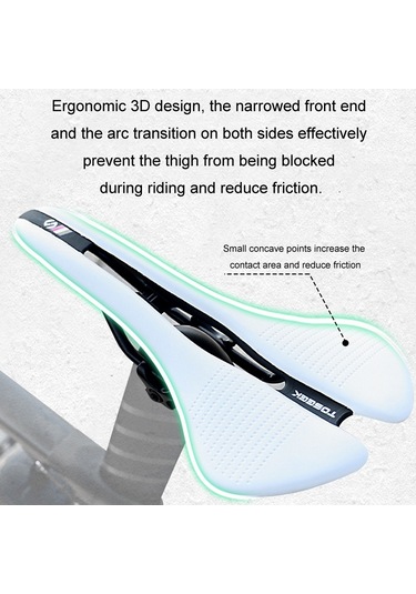 Sones Toseek Dağ Bisikleti Sele Yol Bisikleti Koltuk Aksesuarları, Renk: Siyah Kırmızı