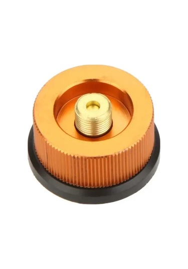 Novahub Türk Propan Dolum Adaptörü Kamp Gaz Sobası Altın Metal Pu Ağırlık 125g Altın