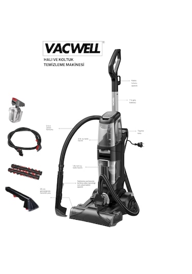 Vacwell Hidro Halı Ve Koltuk Yıkama Makinesi