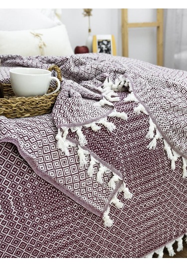 Battaniye Pamuk Riona 180x200 Cm Lavanta