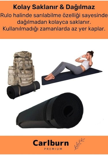 Taşıma Askılı Su Geçirmez Konforlu Kalın Rahat Çift Taraflı Kamp Zemin Çadır Uyku Matı Yer Minderi Çok Renkli