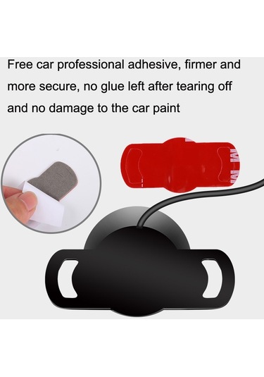 Sones Led Ultra -parlak Elektrikli Göz Geri Vites Lambası Harici Ampul, Stil: Uzun Parlak Siyah Kabuk