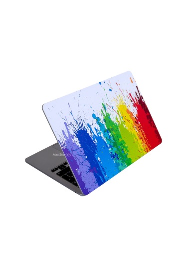 Macbook Pro Kılıf 13inç M1-m2 Laptop Koruyucu Kaplama Sticker A2338 İle Uyumlu Paint01nl Karışık