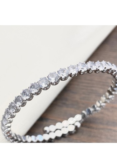 İnce Su Yolu Esnek Kelepçe Model Yüksek Kalite 316 L Çelik Silver 20 Cm Gümüş