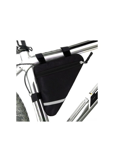Jeemson Bisiklet Çerçeve Çantası - Su Geçirmez, Reflektörlü, Hızlı Kurulum, 20x18.5x4cm Çok Renkli