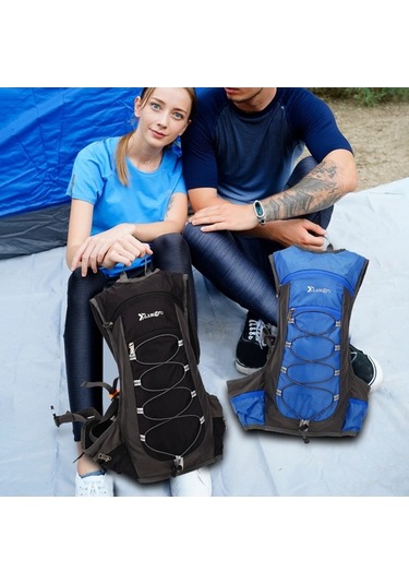 Novahub 10l Bisiklet Su Torbası Günlük Çanta Hafif Dağ Yürüyüşü Sırt Çantası Omuz Çantası Açık Kamp Bisiklet Koşu Seyahat İçin Mavi Mavi