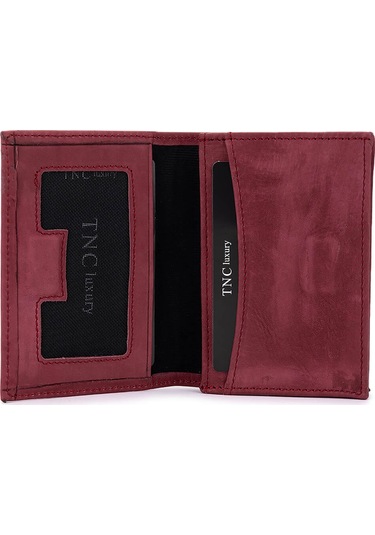 Tamer Tanca Erkek Hakiki Deri Bordo Kartlık 1148 220 Erk Krtlk Sk25-26 Bordo Nbk Bordo