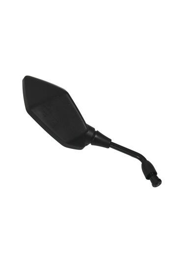 Novahub Yan Siyah Scooter Motosiklet Motosiklet Motosiklet Krom Evrensel Dikiz Dikiz Dikiz Büyük Boy Aynası Ayna Altın Adet 2 10mm Yh Altın