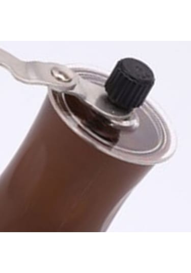 Taşınabilir Manuel Baharat/biber/fındık/kahve Çekirdeği Öğütücü Paslanmaz Çelik Cam Yıkanabilir Çapak Kahve Değirmeni