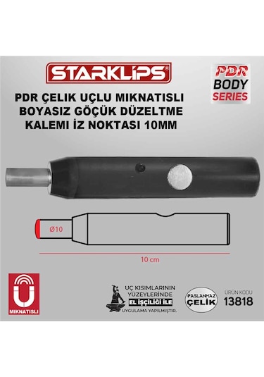 Pdr Çelik Uçlu Miknatisli Boyasiz Göçük Düzeltme Kalemi Iz Noktas 407269999