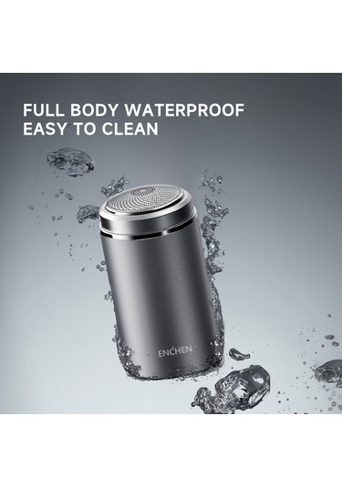 Mufunye Kompakt Ve Taşınabilir Mini Elektrikli Tıraş Makinesi, Su Geçirmez Ve Kolay Temizlenebilir