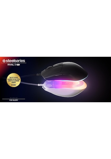 Steelseries Rival 3 Gen 2 Rgb Kablolu Gaming Mouse Siyah Diğer