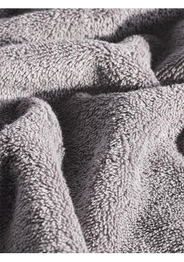 %100 Cotton Saç Havlusu Maura 50x90 Cm Gri