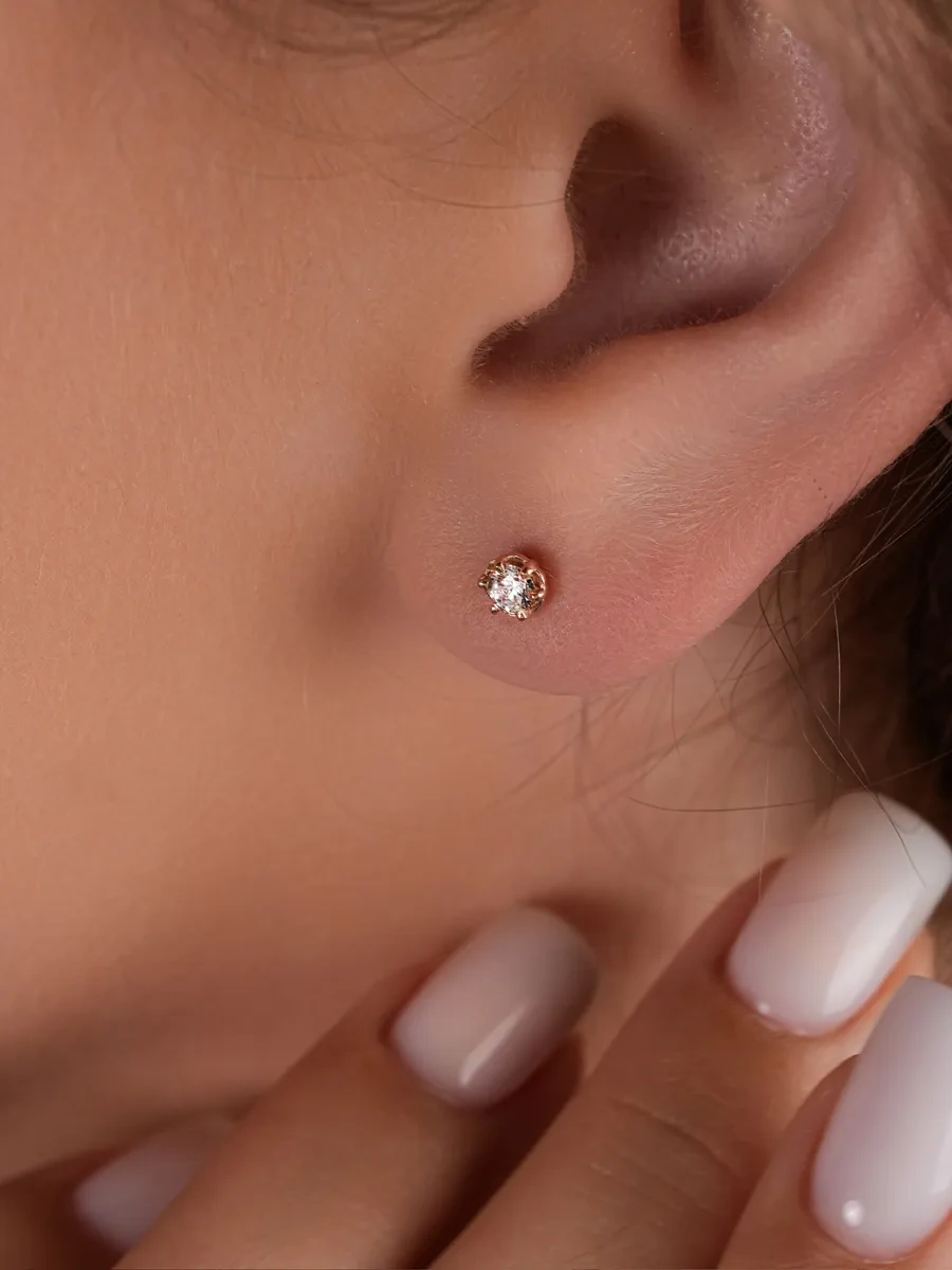 Lucente 925 Ayar Gümüş Küpe 179813994 Altın