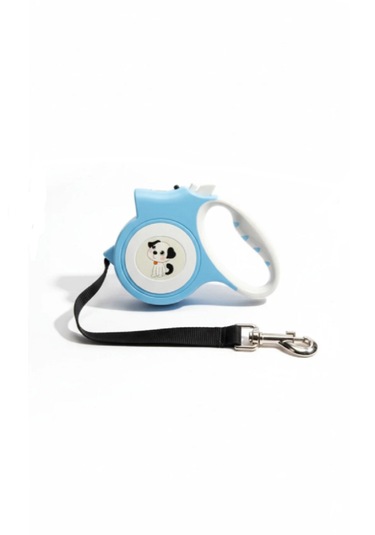 Led Işıklı Köpek Gezdirme Tasması 5 Mt Mavi