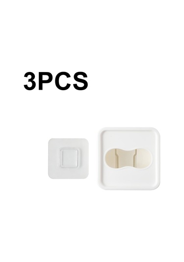 Sones 3 Adet Duvara Monte Büyük Açılır Eldiven Maske Küçük Nesne Saklama Kutusu, Stil: Küçük Kare