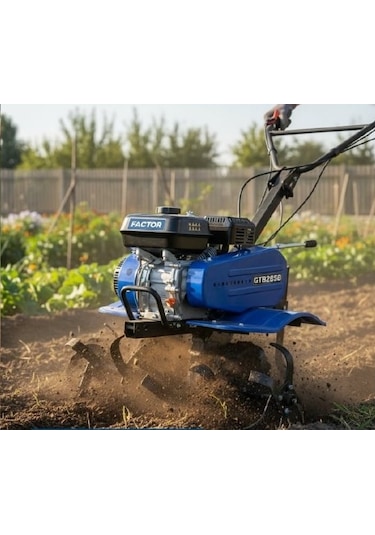 Factor GTB285 Benzinli Kayışlı 2+1 7HP Çapa Makinesi