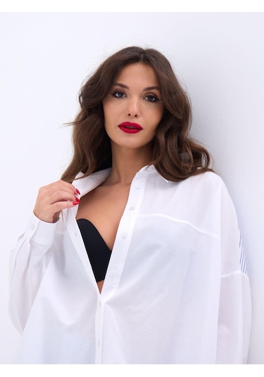 6816 Gömlek-washington Çizgili Altın