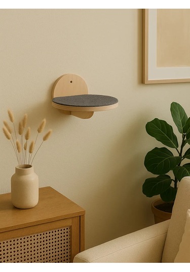 Go Cats Kediler İçin Duvar Tipi Halılıkmlı Raf 430861488