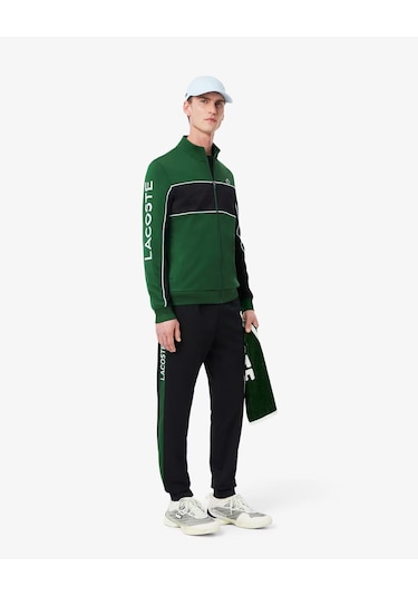 Lacoste Sh8942 Erkek Ceket Yeşil