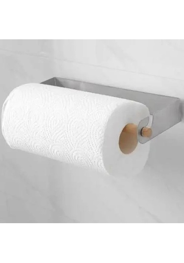 Lazer Kendinden Yapışkanlı Ve Vidalı Paslanmaz Çelik Kağıt Havluluk Tahta Kancalı Çok Renkli