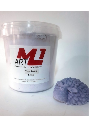 M1 Art Kokulu Taş Tozu 1Kg - (Kokusuzdur)