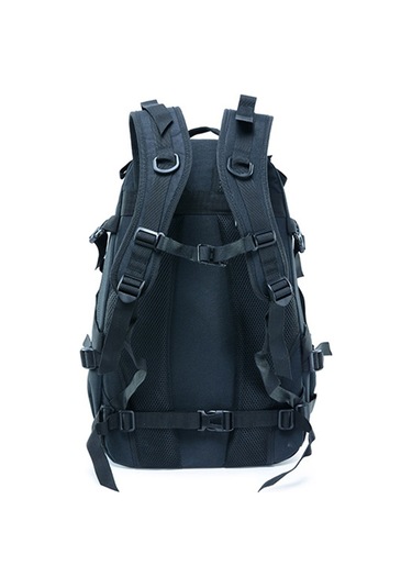 JSM J012 25L Büyük Kapasiteli Kamuflaj Sırt Çantası Siyah