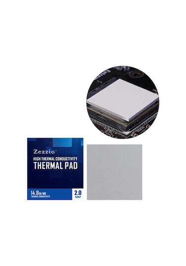 Suntek Gpu/cpu Grafik Kartı Için Termal Ped 120x120mm Ssd 120x120x2.0mm