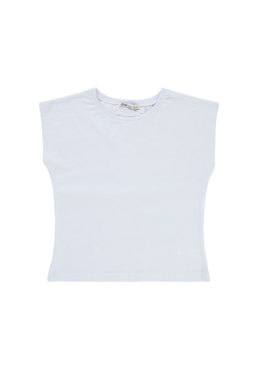 Civil Girls Kız Çocuk Tişörtlü Gömlek 6-9 Yaş Mavi 40d57c57824s1-1 Mavi