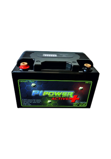 Pipower Active Plus 12V 12Ah Lithium Lifepo4 Lityum Motosiklet Aküsü