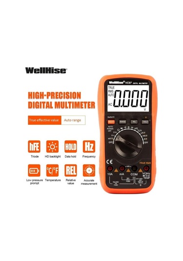 Wellhise Vc97 True Rms Dijital Multimetre