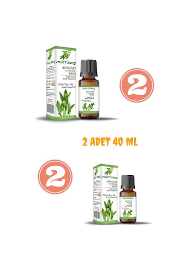 Multidem Adaçayı Yağı(Acı Elma)  Uçucu Bitkisel Yağı 2 x 20 ml