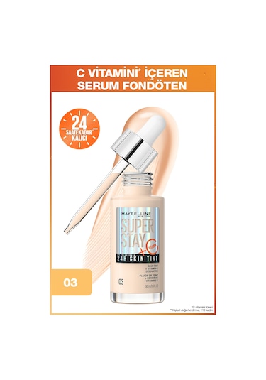 Maybelline Super Stay Skin Tint Fondöten - 03