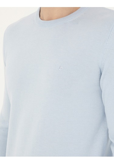 Pierre Cardin Erkek Açık Mavi Kazak /triko 50296575-vr003 Açık Mavi
