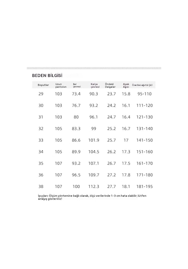 Yeni Yıkanmış Aşınmaya Dayanıklı Düz Pantolon Mavi