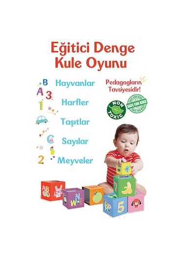 Fisher-price Eğitici Denge Kulesi Dıy-FP2656 DIY-FP2656