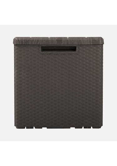 Bahçe Balkon Plastik Sandık 340 Litre Kahverengi