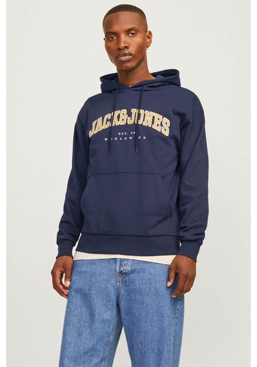 Jack & Jones Jjecaleb Varsıty Hoodıe Lacivert Erkek Sweatshirt 000000000102016952 Lacivert Jack & Jones Jjecaleb Varsıty Hoodıe Lacivert Erkek Sweatshirt 000000000102016952 Lacivert