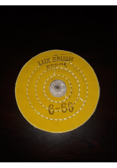 Kuyumcu Metal Altın Gümüş Parlatma Polisaj Bez Fırça 150 Çap