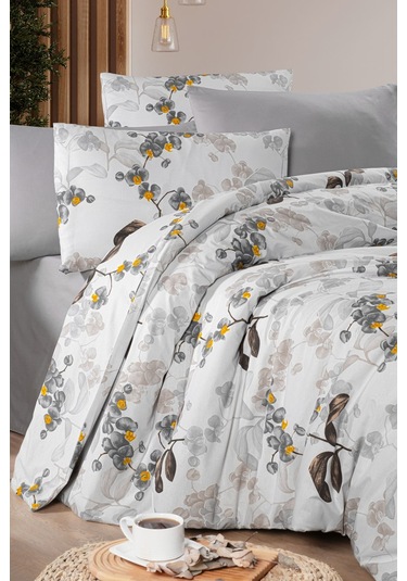 Aytunç Süreyya %100 Pamuklu Tek Kişilik Nevresim Takımı 160x2... Desenli