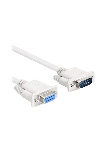 Rs232 Db9 Dişi Erkek Seri Com Kablo 9 Pin D/e Data Kablosu 2m