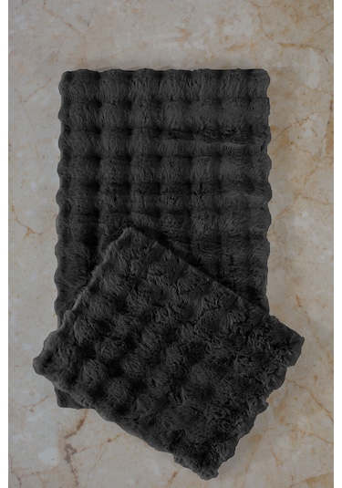 Elart Toffy Paspas Takımı 60x100 Cm Antrasit Antrasit